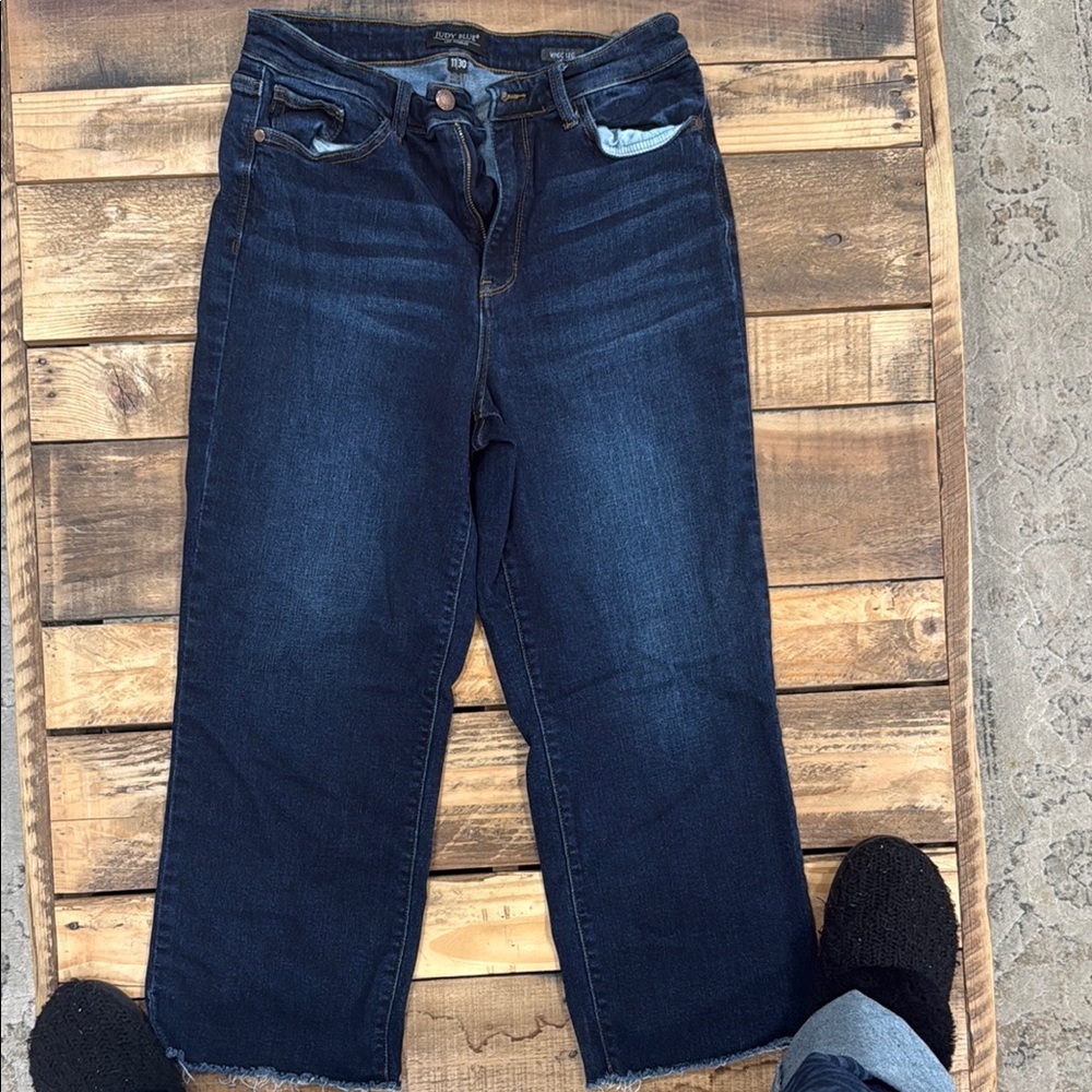 Judy Blue Dark Indigo Flare Jeans